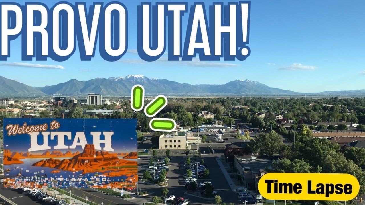 DOWNTOWN PROVO UTAH || TIME LAPSE || #downtown #provo #utah #timelapse #construction
