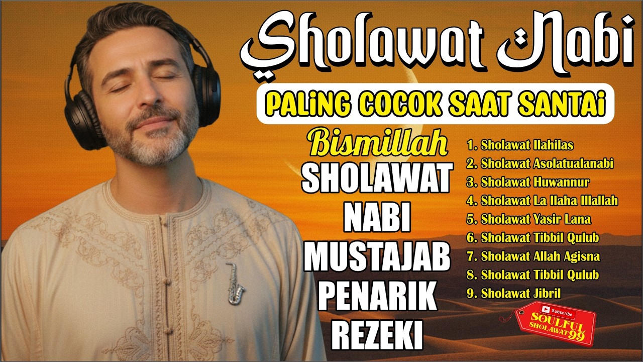 Sholawat Nabi Paling Santai 🍃 Penuh Kedamaian