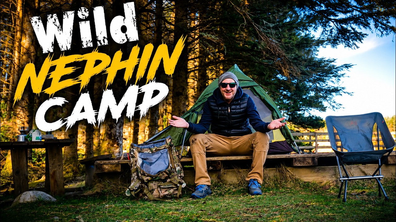Is This The Best Wild Camping Spot Ever? | Wild Nephin Bothy Camp | The Wandering Irishman 🏕️