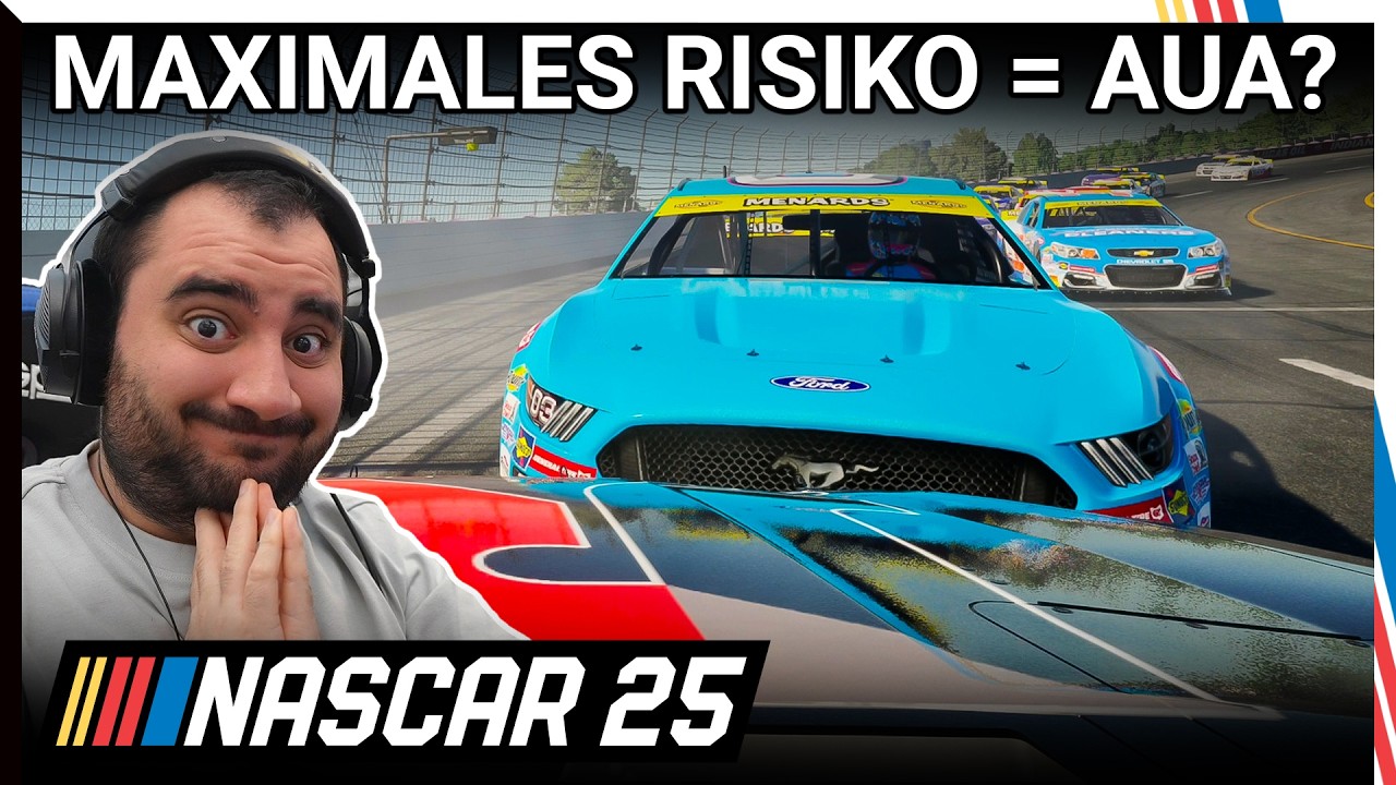 ZU VIEL RISIKO ODER GENAU RICHTIG? 😱 NASCAR 25 KARRIERE #12