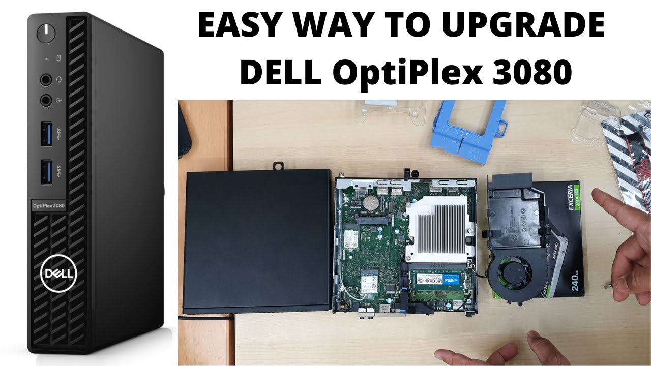 Как обновить Dell OptiPlex 3080 | Просто и быстро