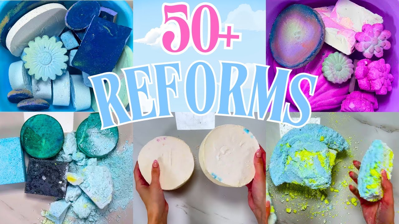 50+ PIECES | SOFT & DUSTY REFORMED GYM CHALK | PASTE SERIES |