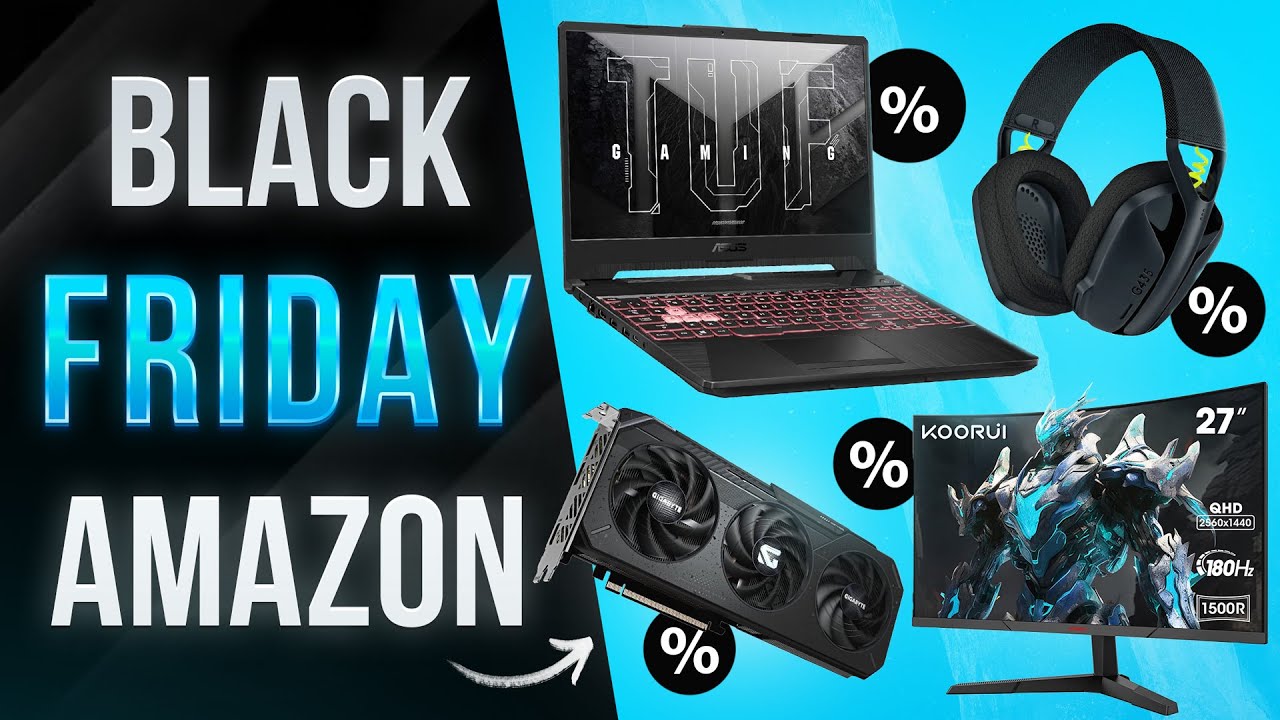 BLACK FRIDAY AMAZON 2025 : 25 OFFRES GAMING ET TECH A NE PAS RATER !