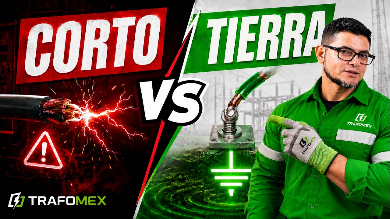 ¿Cuál es la DIFERENCIA entre CORTOCIRCUITO y FALLA A TIERRA?