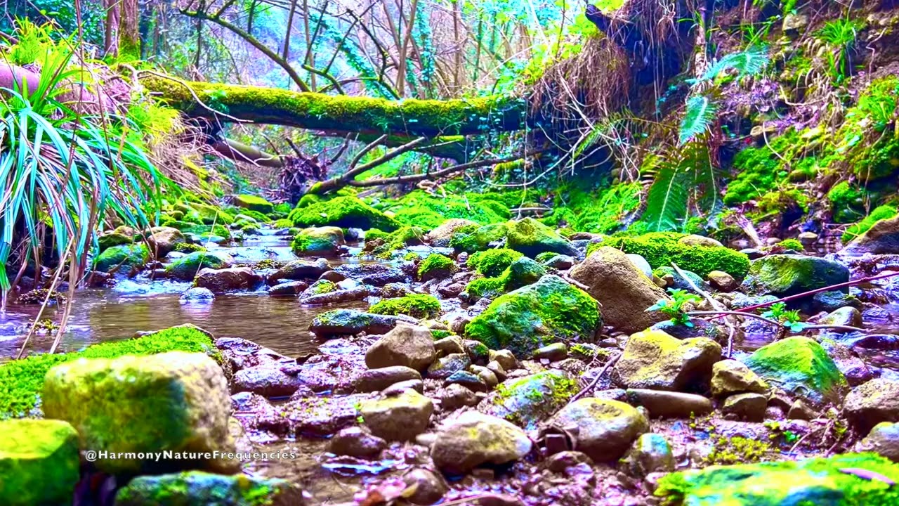 432Hz Forest Water & Tibetan Healing Sounds 🌿 Deep Sleep Meditation (1 Hour)