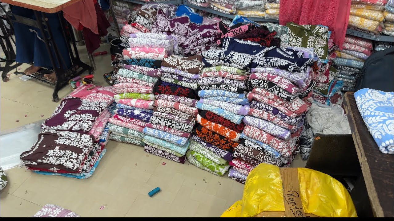Modal set design wholesale chikankari shop Lucknow #chikankari #wholesale #lucknow 