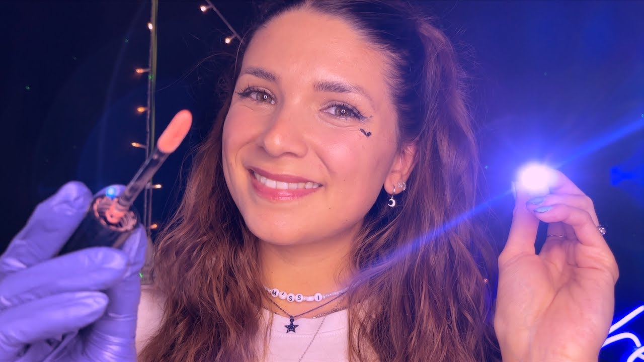 ASMR BEAUTY LAB - Ich teste neue Beauty Produkte an dir (detaillierte Untersuchung, Skincare)