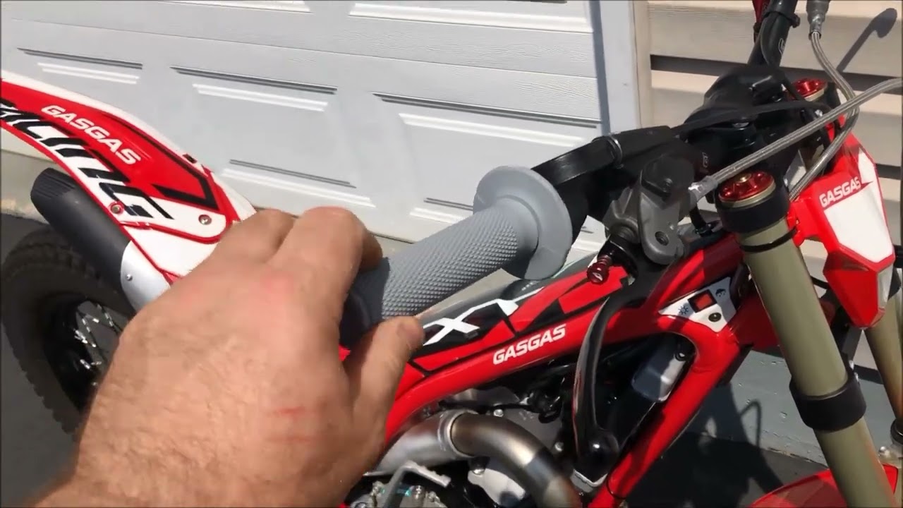 2020 Gas Gas TXT 280 Trials idling
