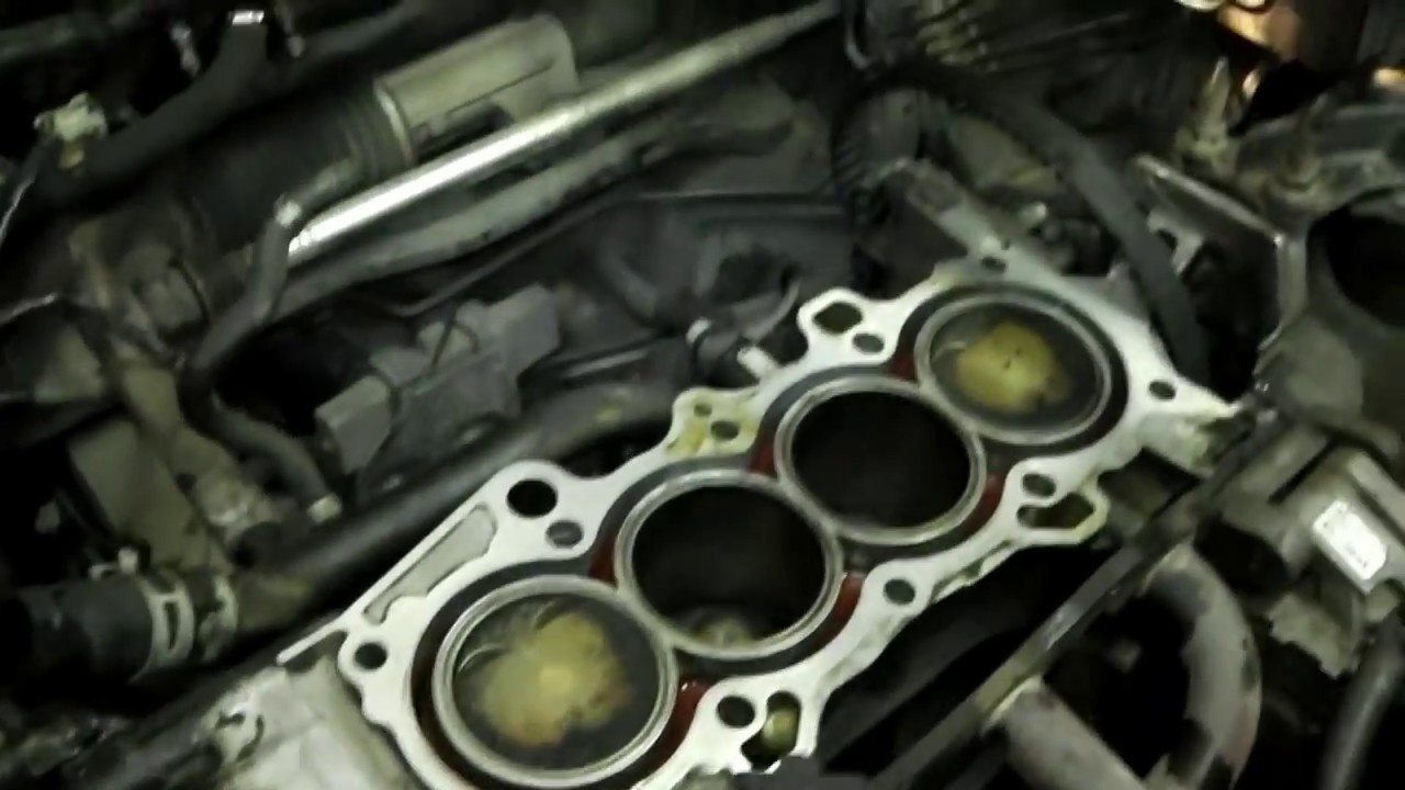 XONDA CIVIC двс D15  VTEC замена прокладки двс