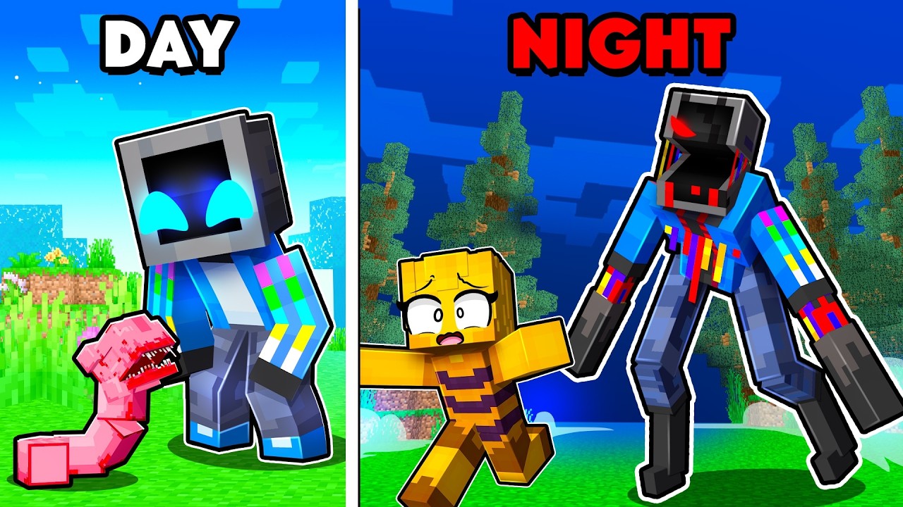 TeeVee Becomes a PARASITE in Minecraft!