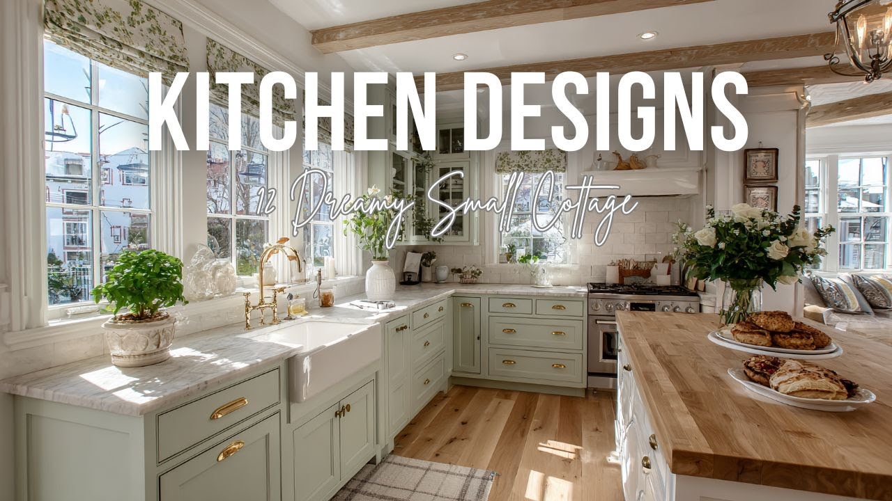 12 Dreamy Small Cottage Kitchen Designs for Cozy Homes and Relaxed Living