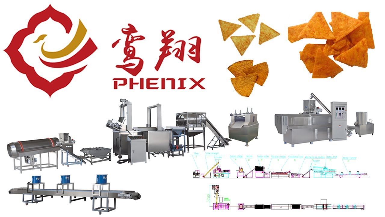 Doritos Machine Tortilla Chips Machine | Jinan Phenix Machinery ®