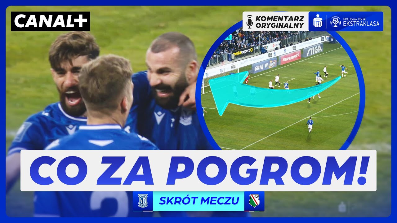 DEKLASACJA, 7 GOLI W KLASYKU! LECH - LEGIA, SKRÓT MECZU
