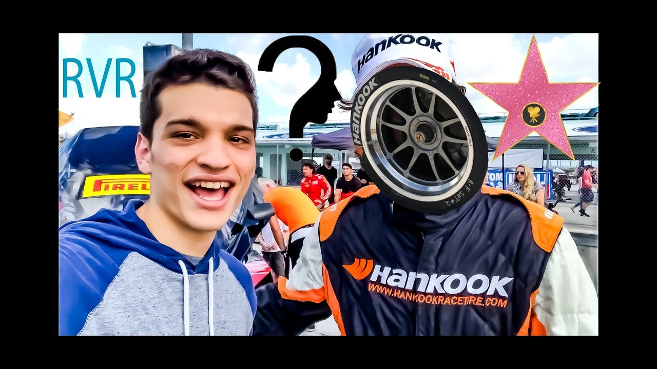 MY FIRST INTERVIEW WITH SOMEONE FAMOUS!!! Sportscar Challenge