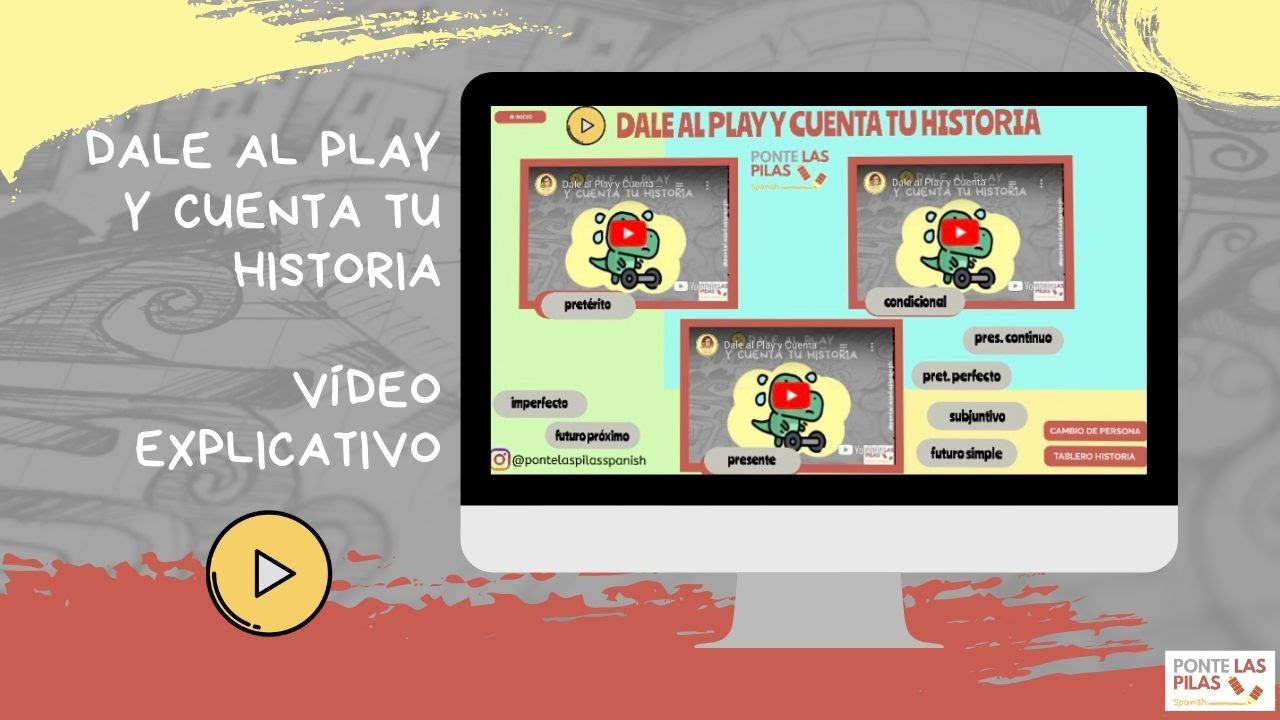 Dale al play y cuenta tu historia - Explicación del recurso