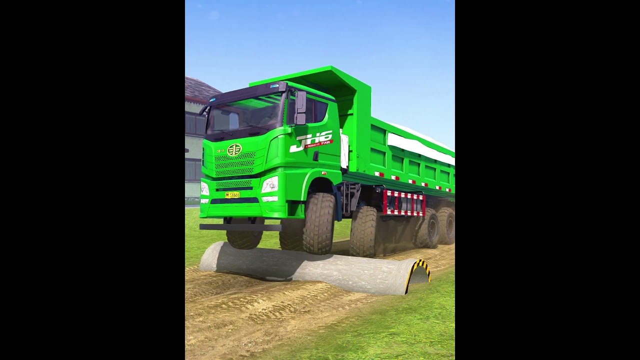 Spintires：MudRunner truck gameplay ep263 #spintires #automobile #simulation #simulationgame