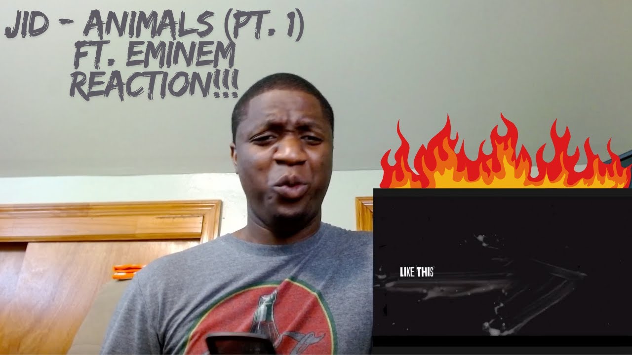 JID - Animals (Pt.1) ft. Eminem REACTION!!!
