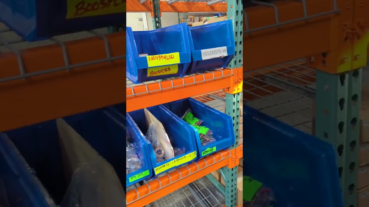 Pallet Rack Parts Storage