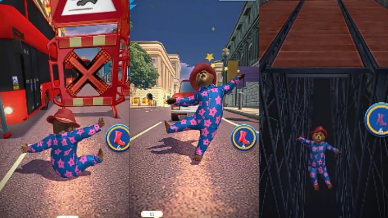 Paddington Run - Paddington Funny Fails - Gameplay HD Gameloft SE Walkthrough