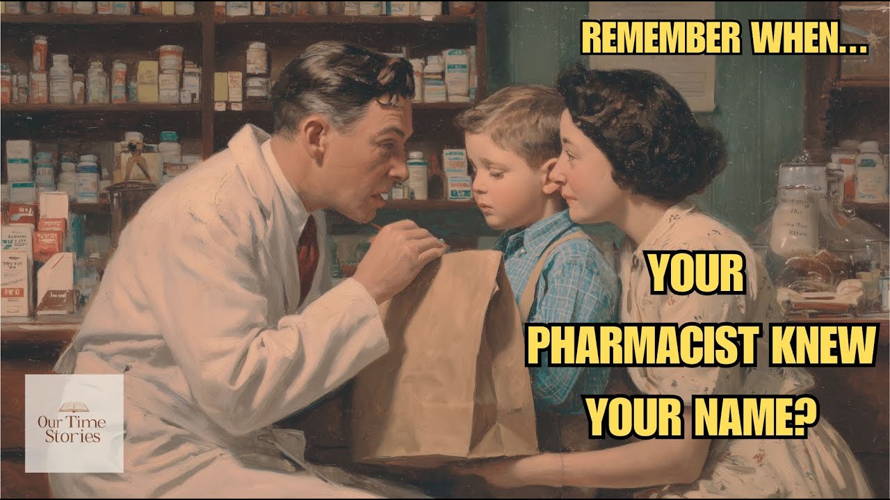 The Corner Drugstore Where Everyone Knew Your Name | 1950s Nostalgia Stories for Seniors