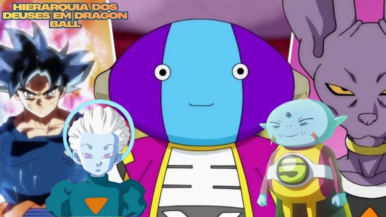 HIERARQUIA DOS DEUSES EM DRAGON BALL EXPLICADA !