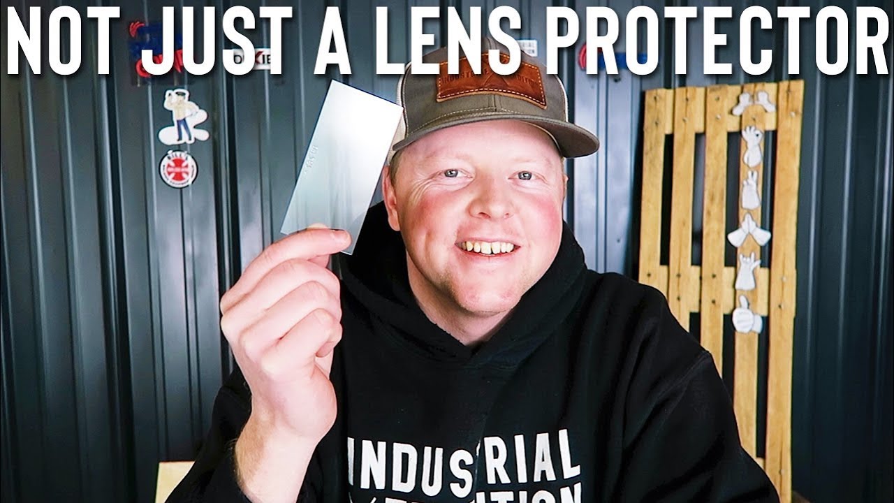 CLEAR WELDING LENSES (DID YOU KNOW YOU CAN USE THEM FOR THIS TOO?!)