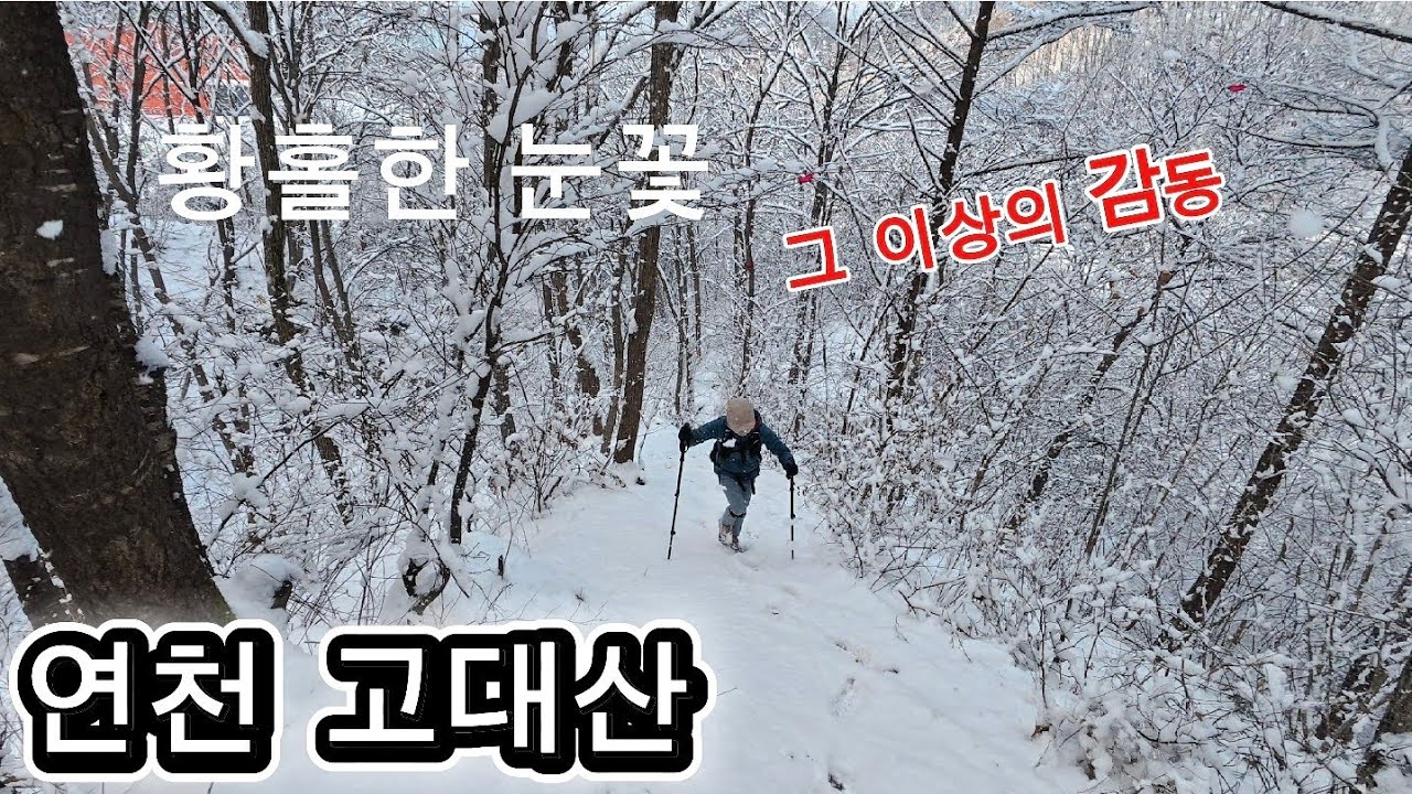 겨울 연천 고대산, 황홀한 눈꽃! 그 이상의 감동 ❄️ 칼바위 능선에서 표범폭포까지(2코스 3코스)