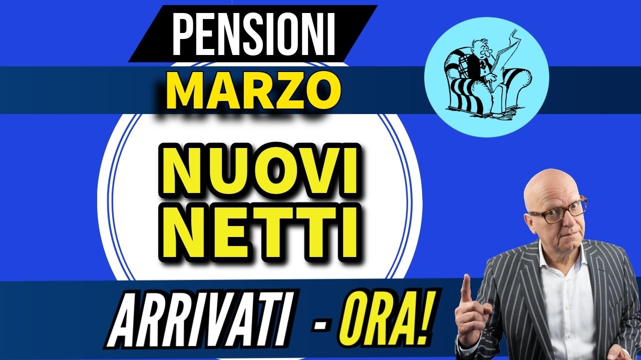PENSIONI MARZO 2026 👉 IMPORTI GIÀ VISIBILI ORA! AUMENTI E ARRETRATI IN ANTEPRIMA❗️
