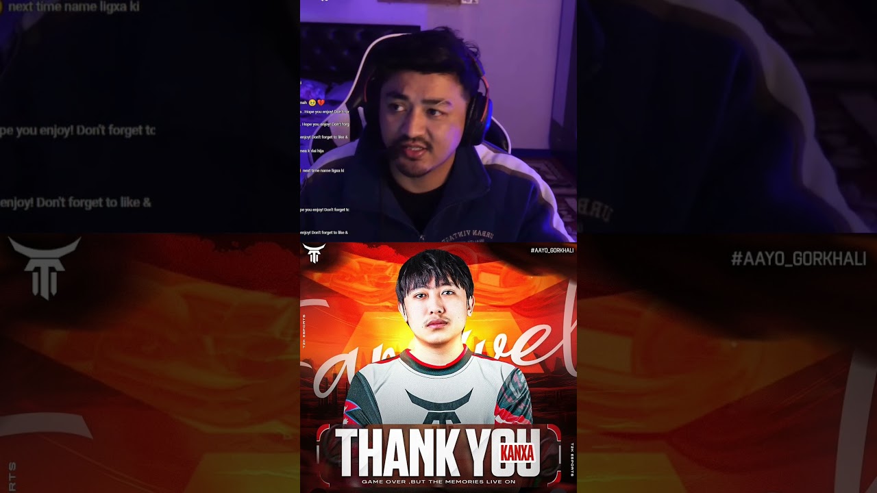 T2K RULZOG REACTS ON KANXA FAREWELL FROM T2K ESPORTS #t2kesports #rulzog #kanxa #farewell #shorts