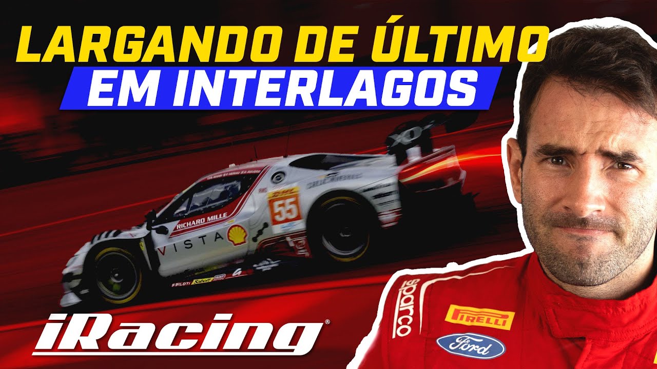Larguei do fim do grid contra um dos melhores do mundo no iRacing!