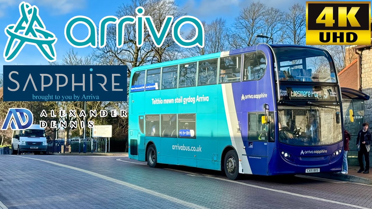 [Arriva Wales: Sapphire 5 Mold to Ellesmere Port, Buckley, Queensferry & Whitbyheath] ADL Enviro400
