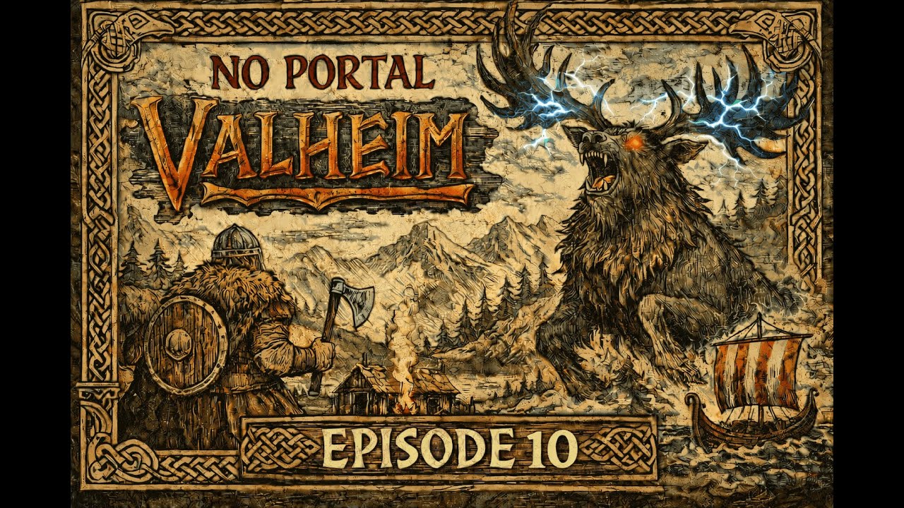 Valheim the Way Vikings Intended: Journey into the frost cave