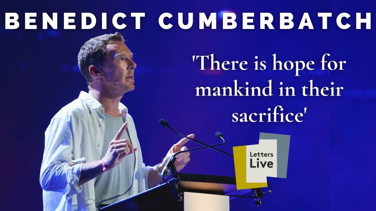 Benedict Cumberbatch performs a speech to be read in the event Apollo 11 became stranded on the moon