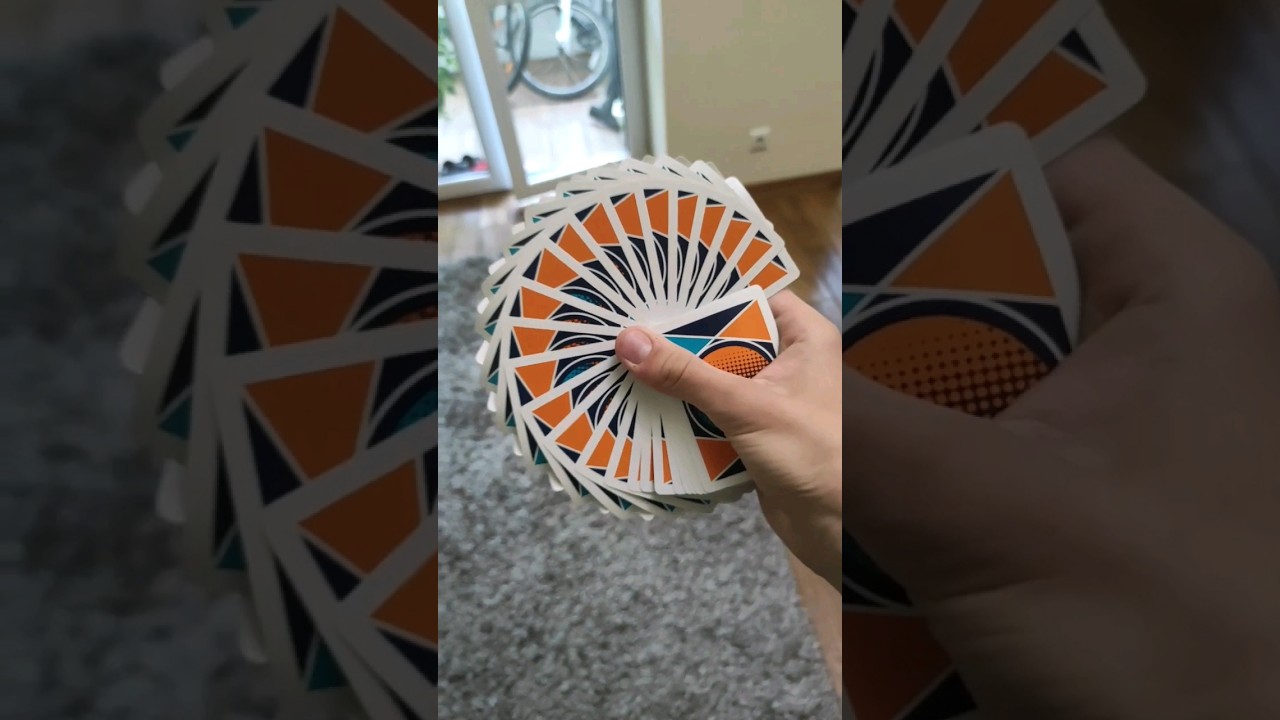 The PERFECT Shuffle Fan 🔥 #cards #playingcards #cardistry #ytshort #youtube #shortsvideo #yt #card