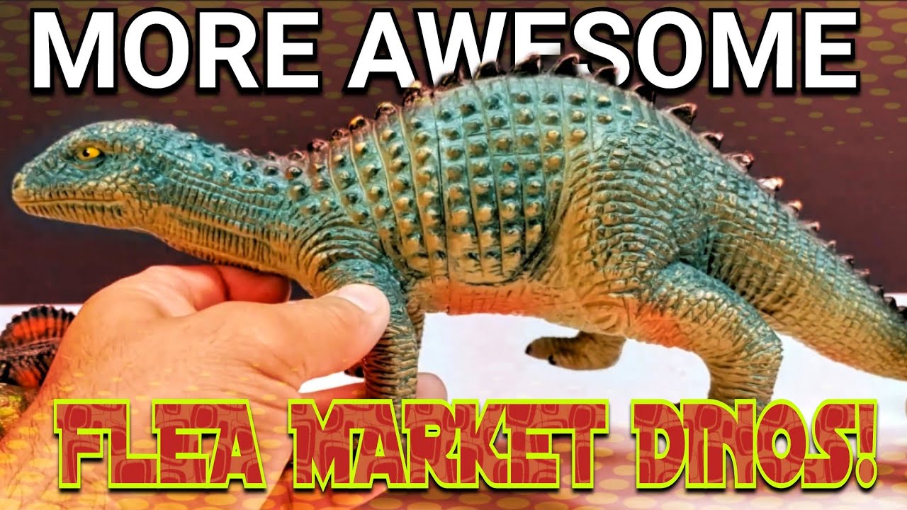 More Awesome Dinosaurs from the Flea Market!!!