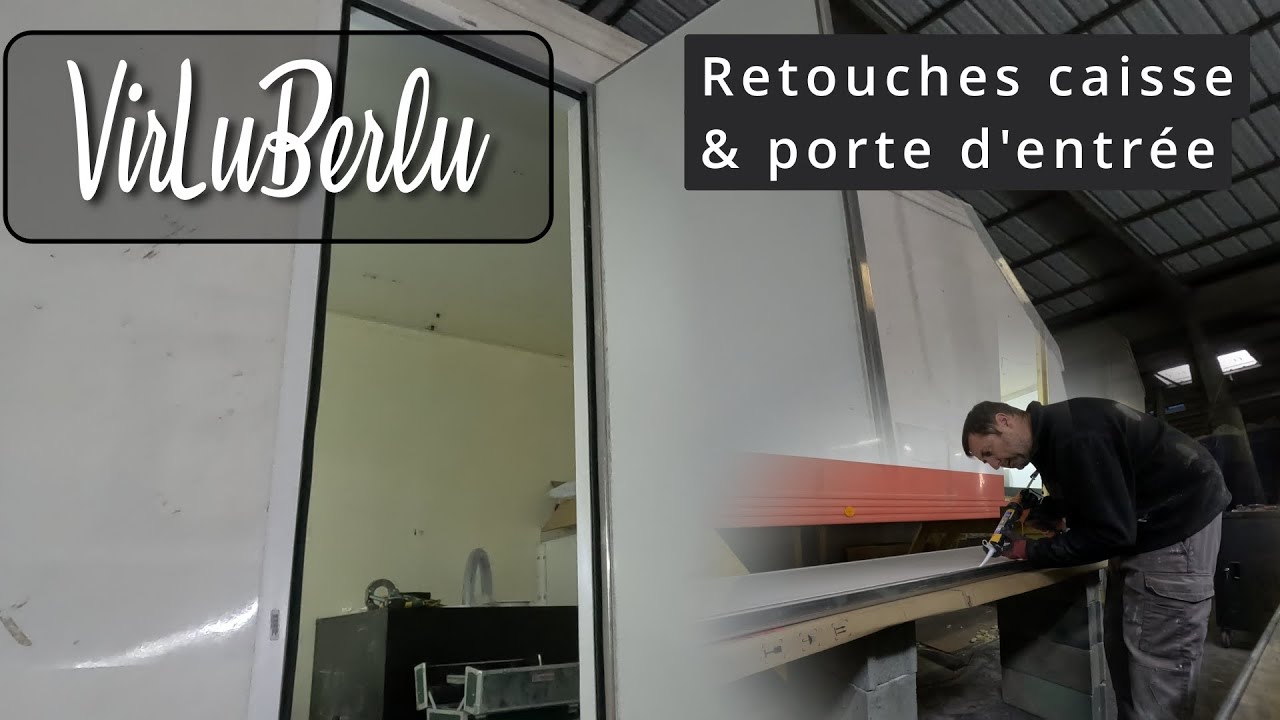 Retouches caisse & porte d'entrée
