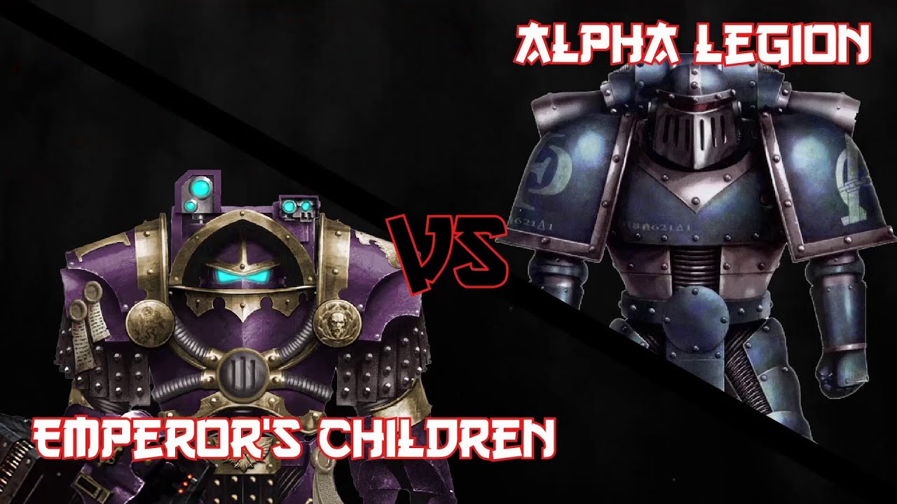 Horus Heresy Primarch Battle Report - Emperor's Children vs Alpha Legion - 4000pts