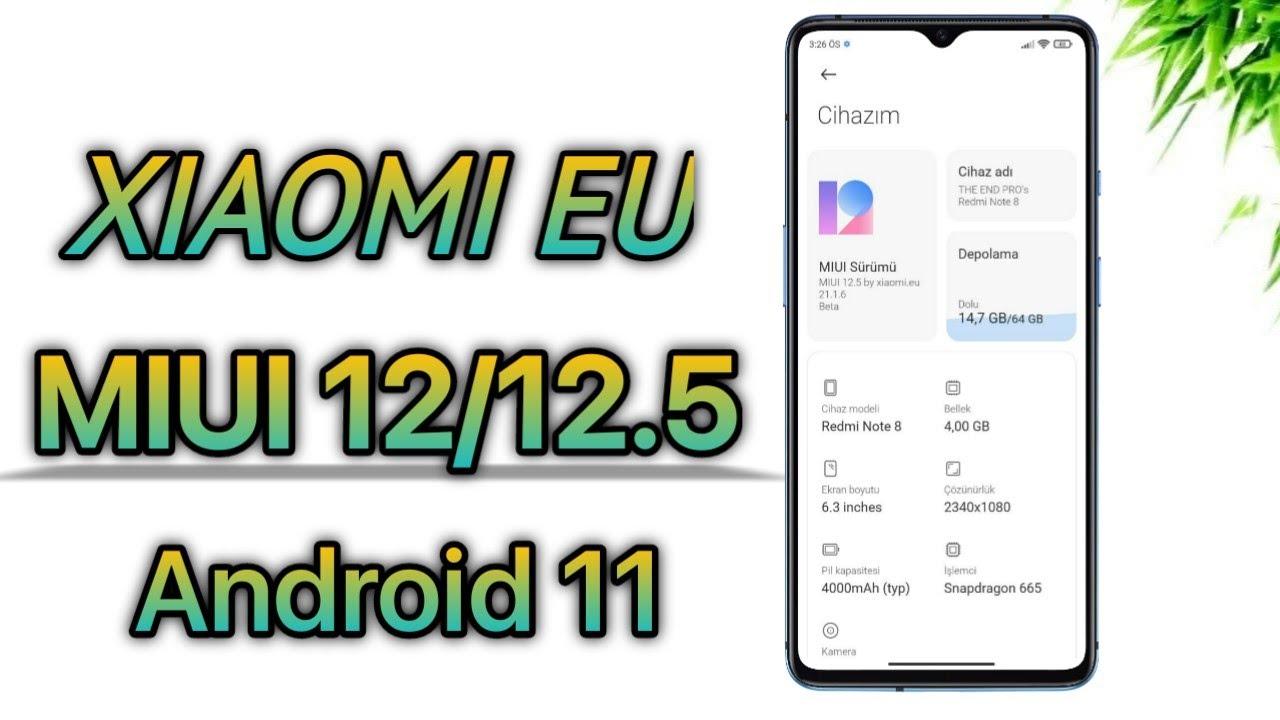 Xiaomi EU Miui 12/12.5 Android 11 ft. Redmi Note 8 | Bugs , REVIEW & INSTALL...!!