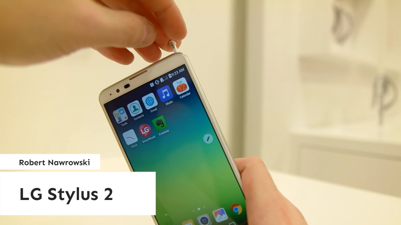 LG Stylus 2 Pierwsze wrażenia #MWC2016 | Robert Nawrowski