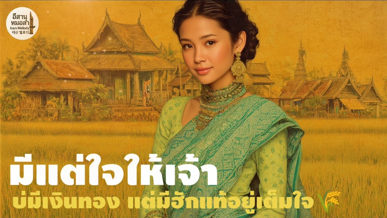 อีสานหมอลำ - มีแต่ใจให้เจ้า 💞 | เพลงลูกทุ่งอีสานรักซึ้งๆ | #IsanMelody #หมอลำ #เพลงลูกทุ่งซึ้งๆ 2025