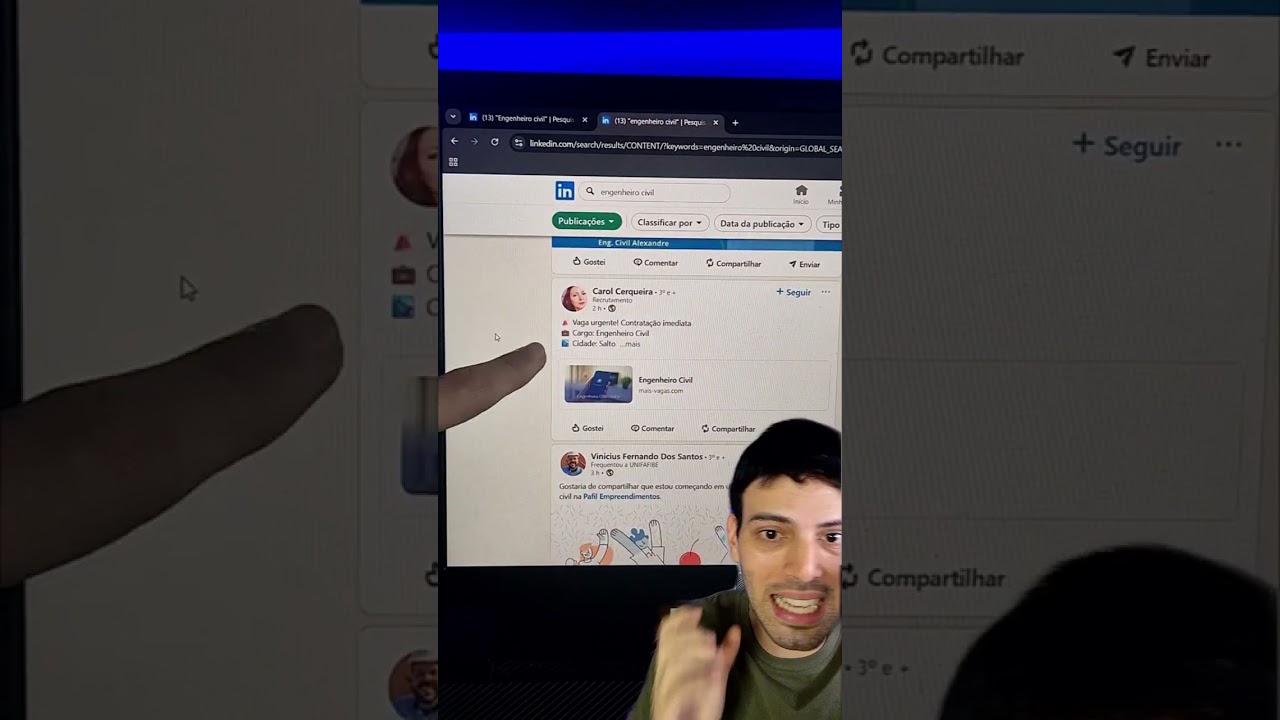 Hack para Encontrar Vagas de Emprego no Linkedin