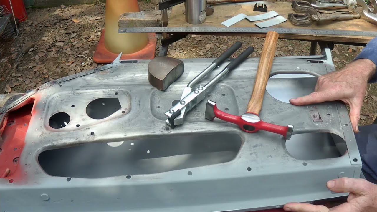 1969 E Type FHC DIY Restoration   Rebuilding The Body Part 25
