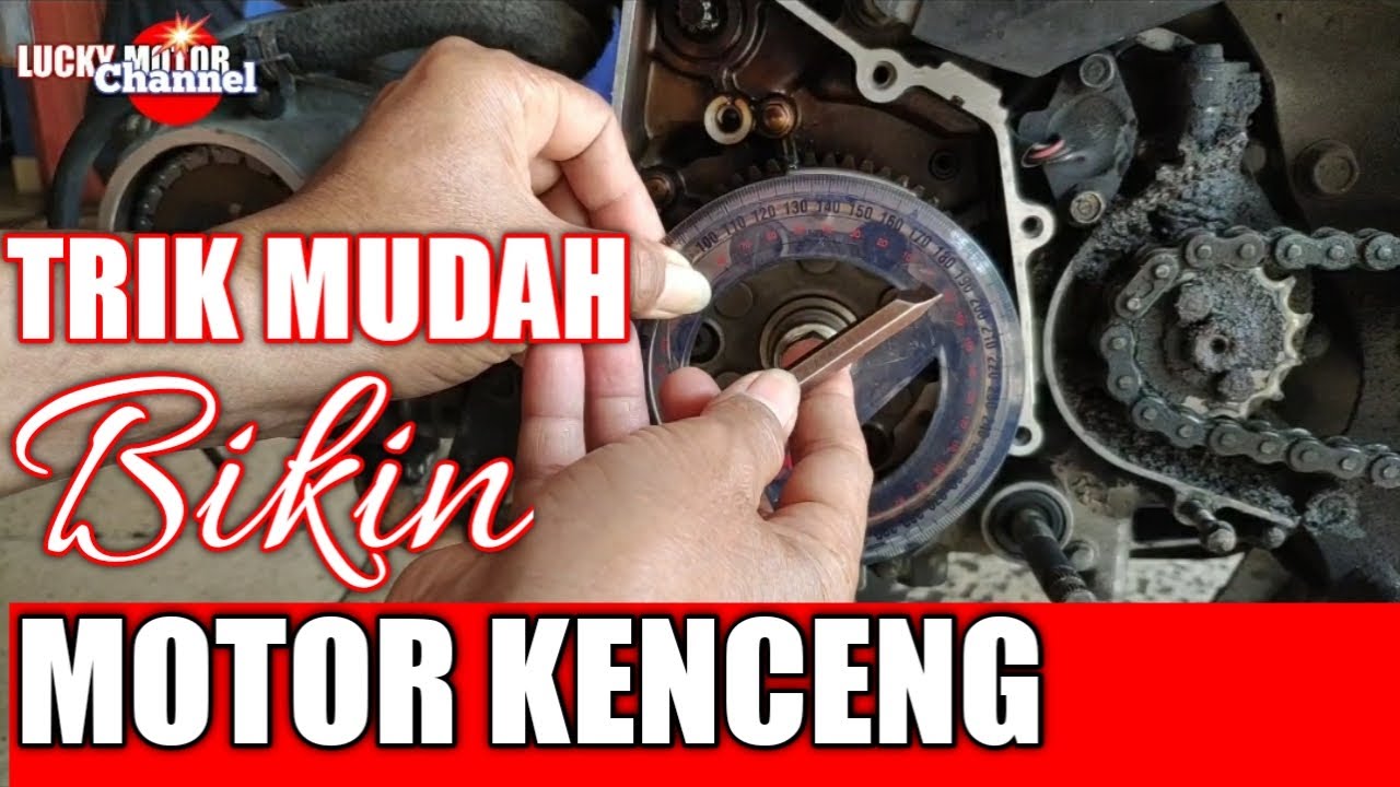 Cara bikin motor kenceng dengan memajukan timing pengapian