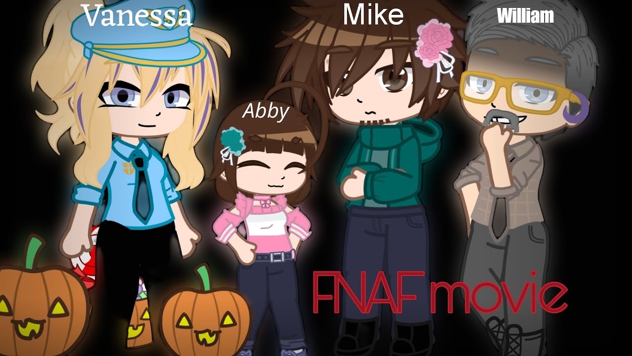 FNAF movie react to the Afton Family //Mike × Vanessa//•{r@bb!t_g£!t€h}•