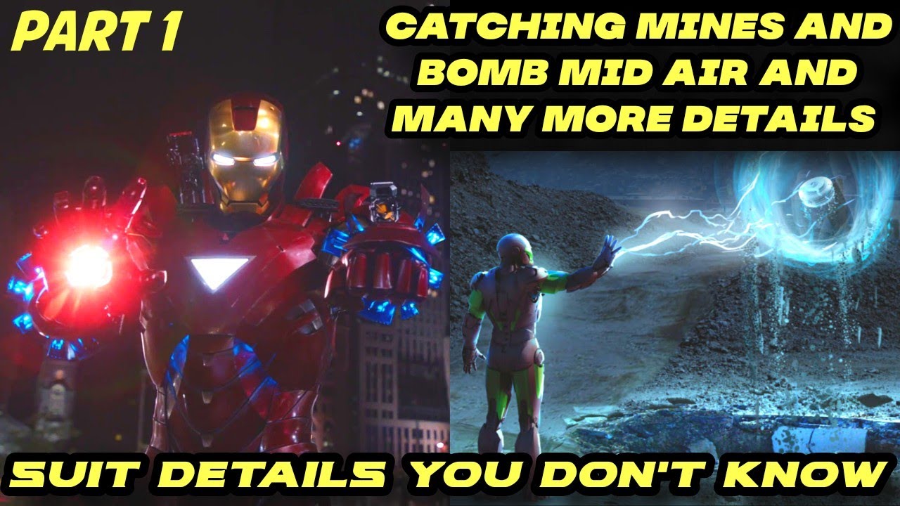Every Ironman Armour Details Explained Part 1