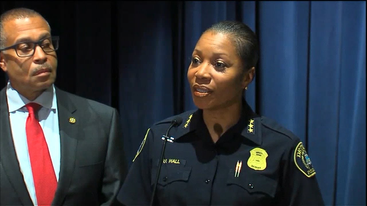 Chief Renee Hall speaks from Detroit about move to Dallas as police chief