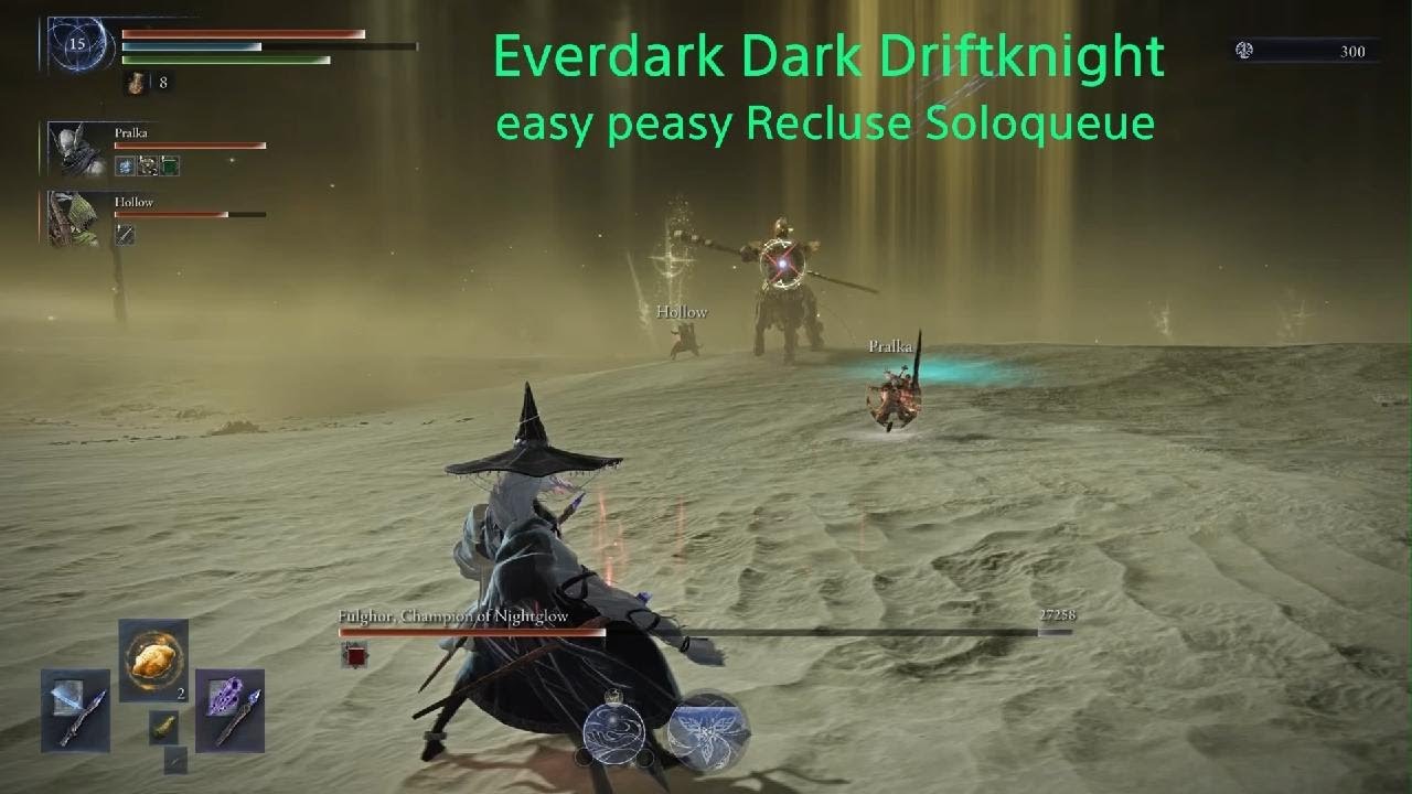 ELDEN RING NIGHTREIGN Everdark Darkdriftknight Soloqueue Recluse gameplay