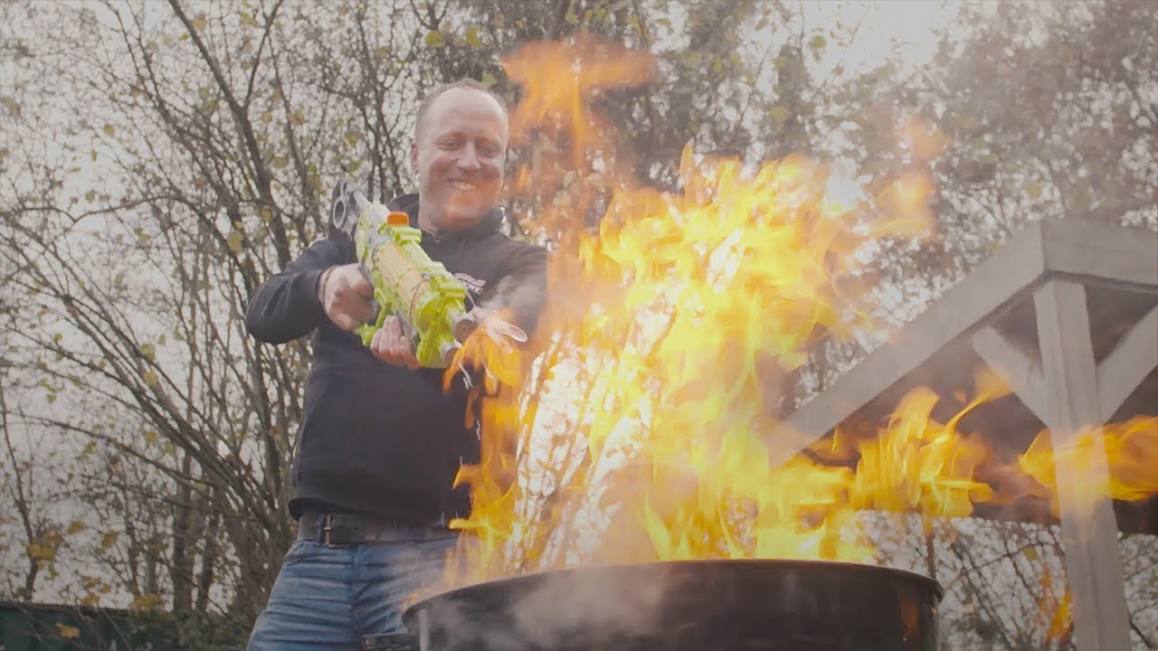 BBQ: Can you flare chicken with a supersoaker? #6