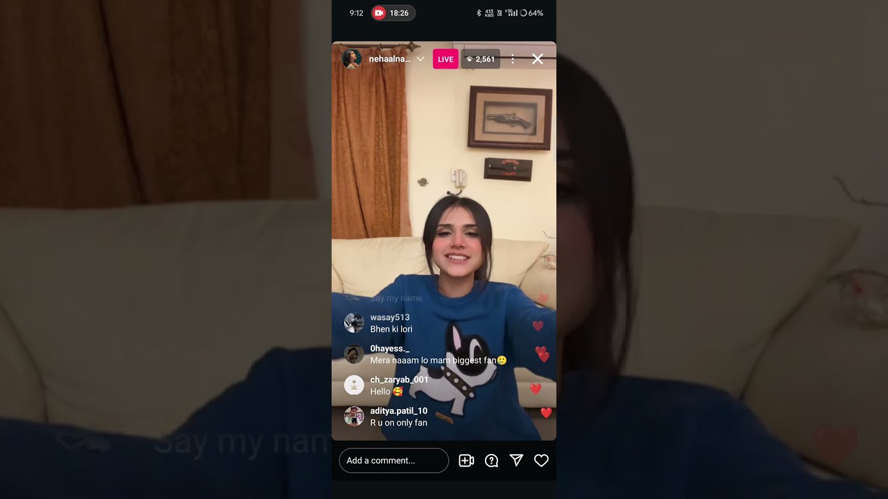 Nehaalnaseem live on instagram | Nehaalnaseem Pakistani | Nehaal naseem