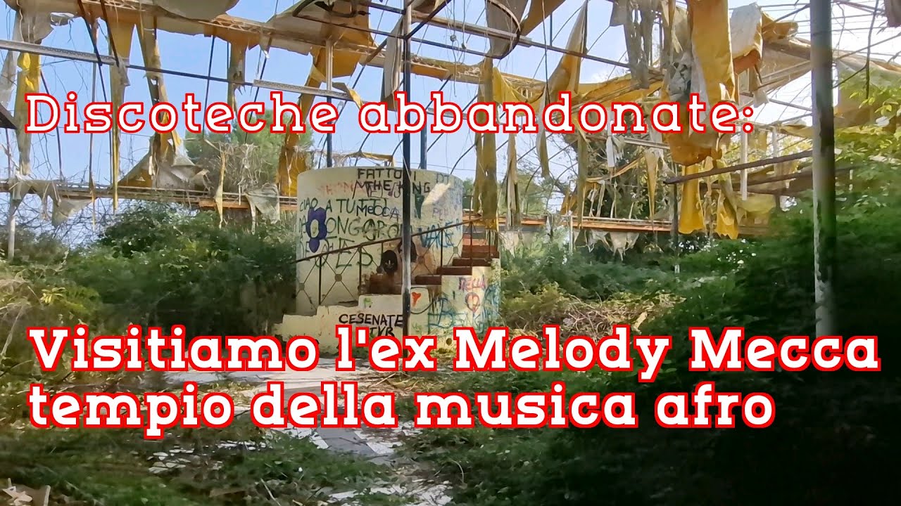 Discoteche abbandonate: visitiamo l'ex Melody Mecca, tempio della Musica Afro...